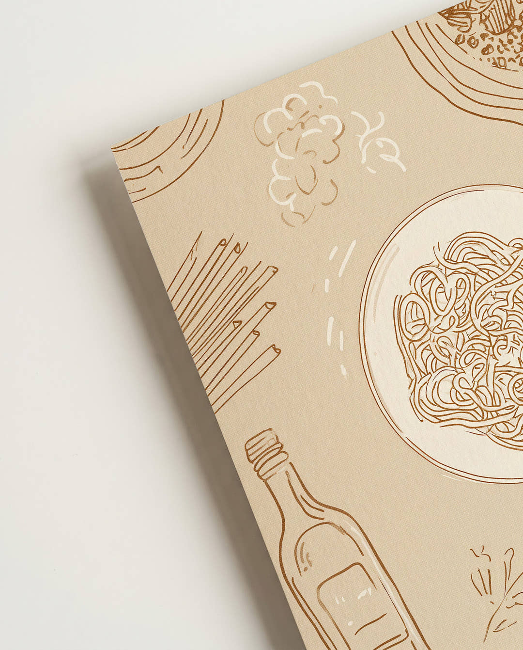 Kitchen Doodle Pattern Poster – Kitchen Doodle Pattern