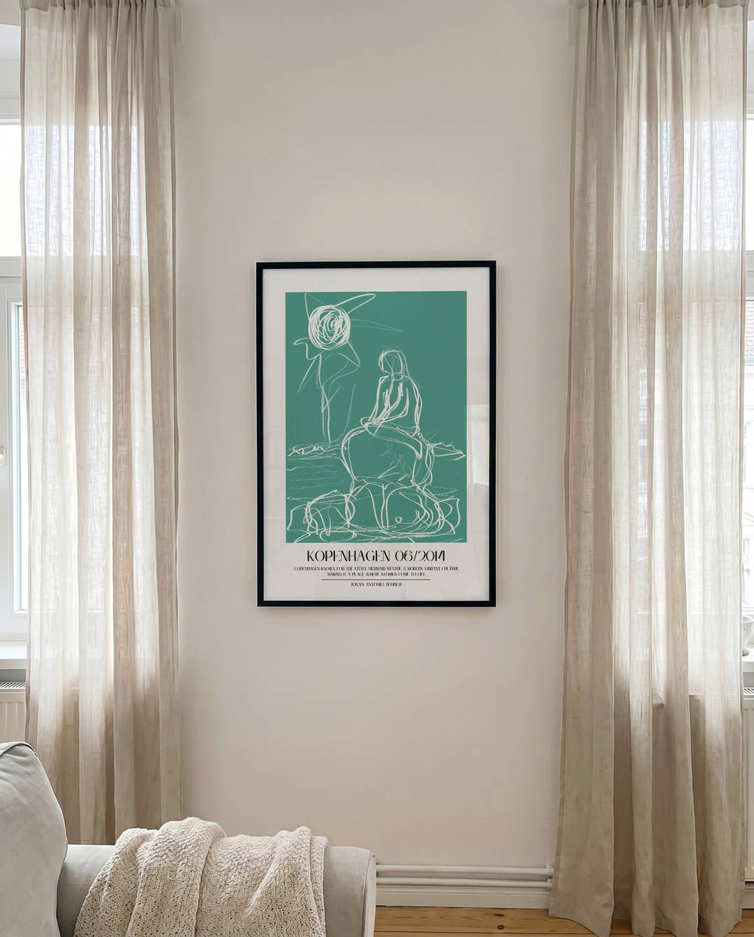 Kopenhagen | Line Art Poster