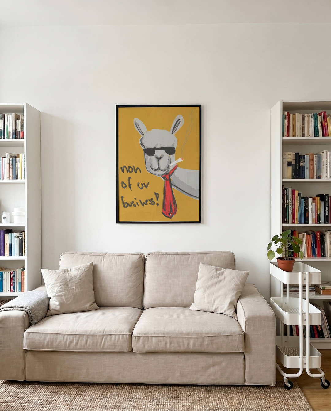 Lama | Illustration Poster
