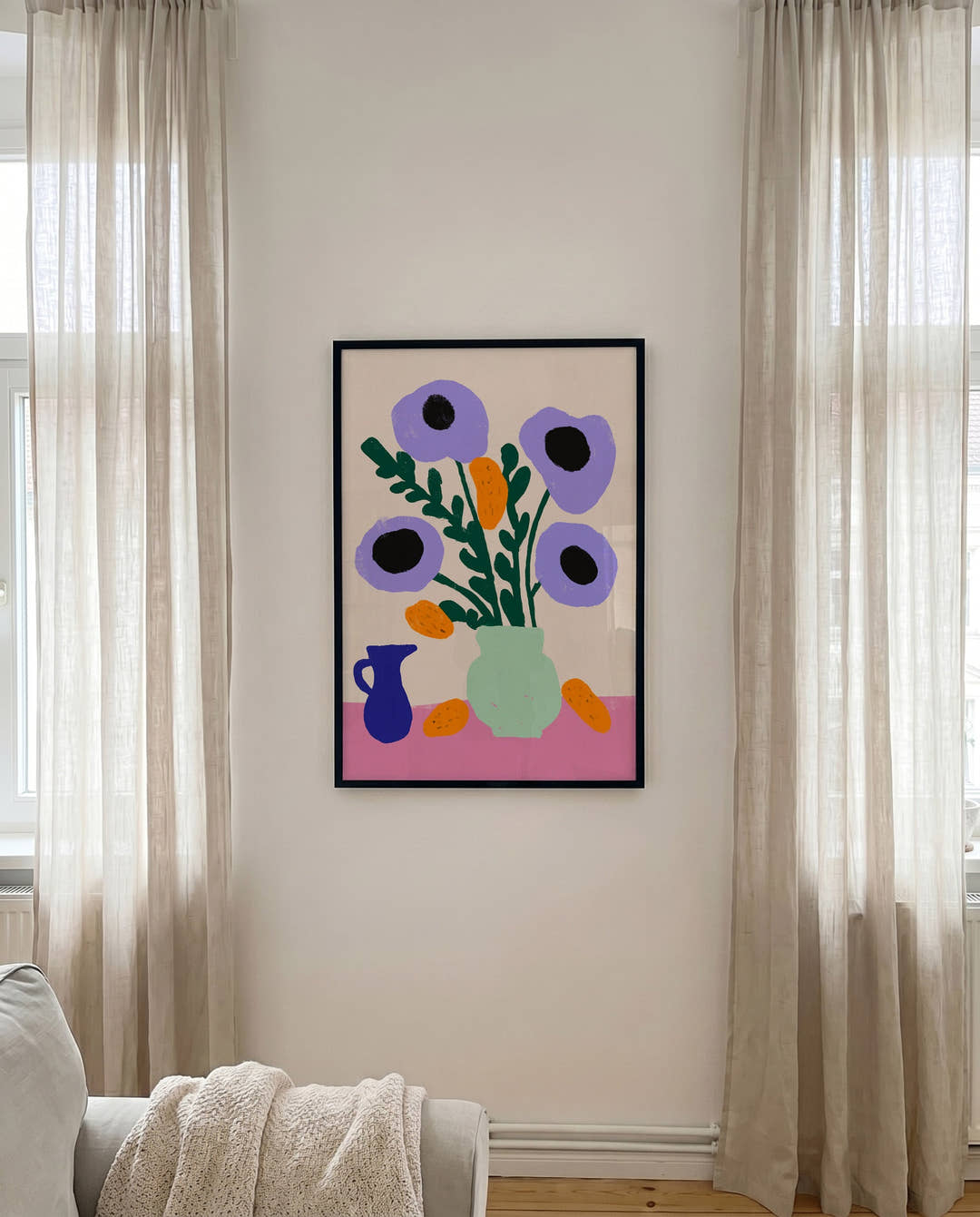 Lavender Bloom &amp; Citrus | Stillleben-Poster