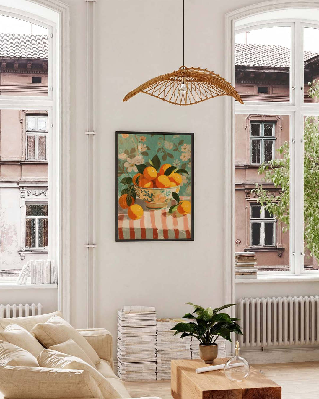 Lemon Bowl Still Life Poster – Lemon Bowl Still Life