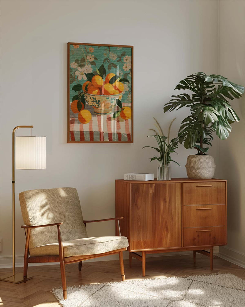 Lemon Bowl Still Life Poster – Lemon Bowl Still Life