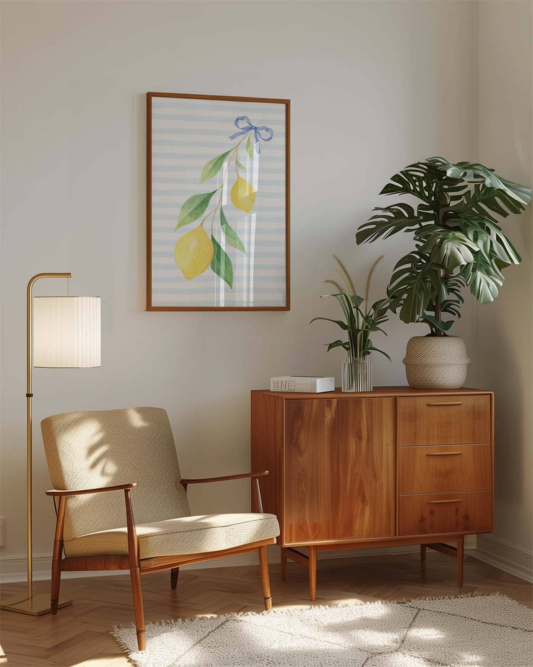 Lemon Branch Illustration Poster – Lemon Branch Illustration