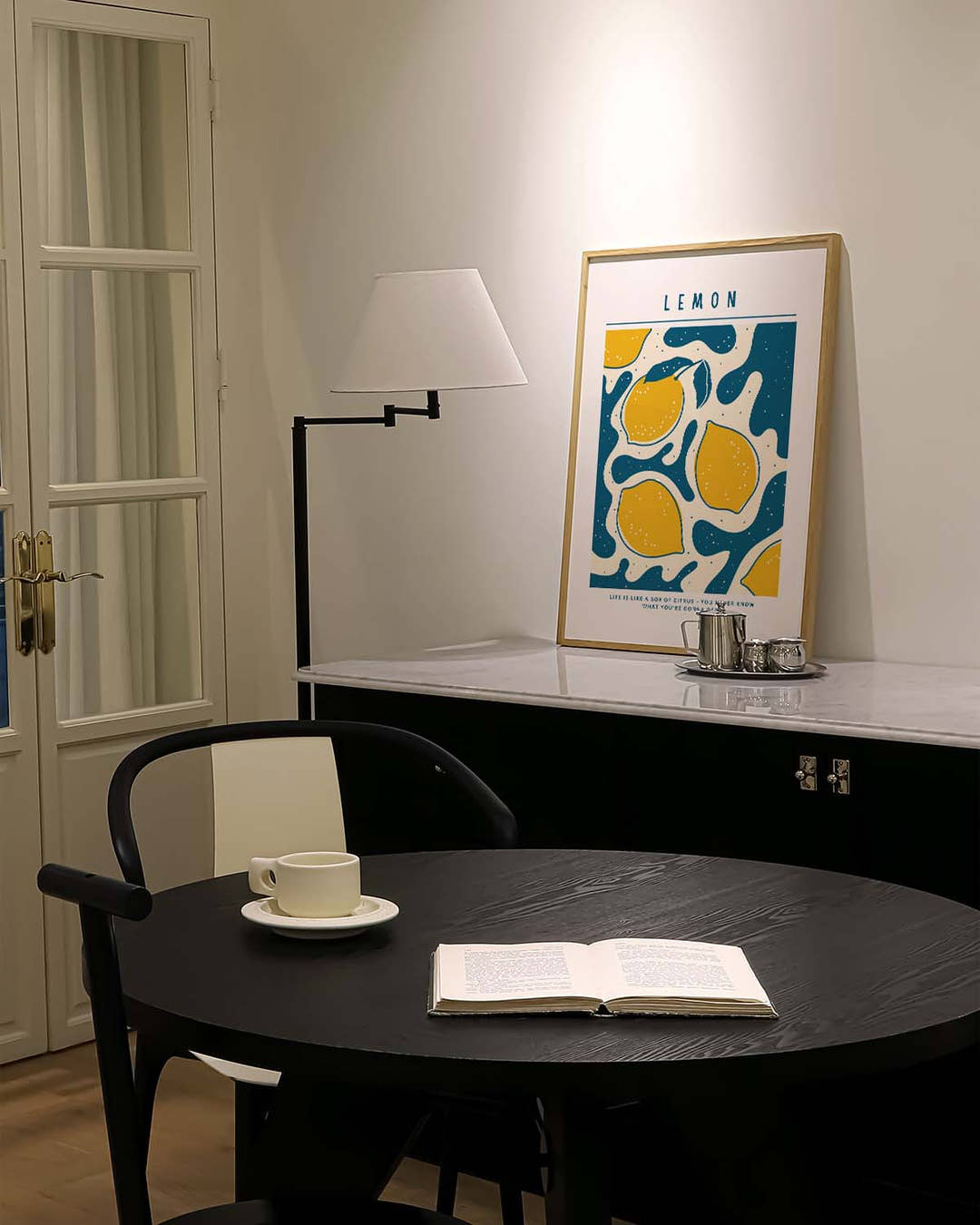 Lemon Pattern Poster – Lemon