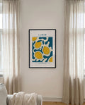 Lemon Pattern Poster – Lemon