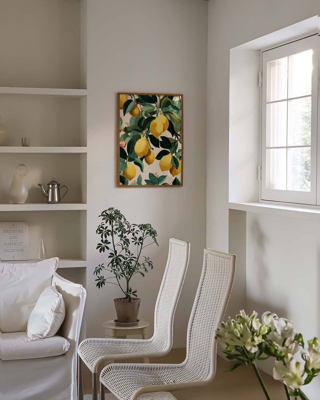 Lemon Tree Illustration Poster – Lemon Tree Illustration