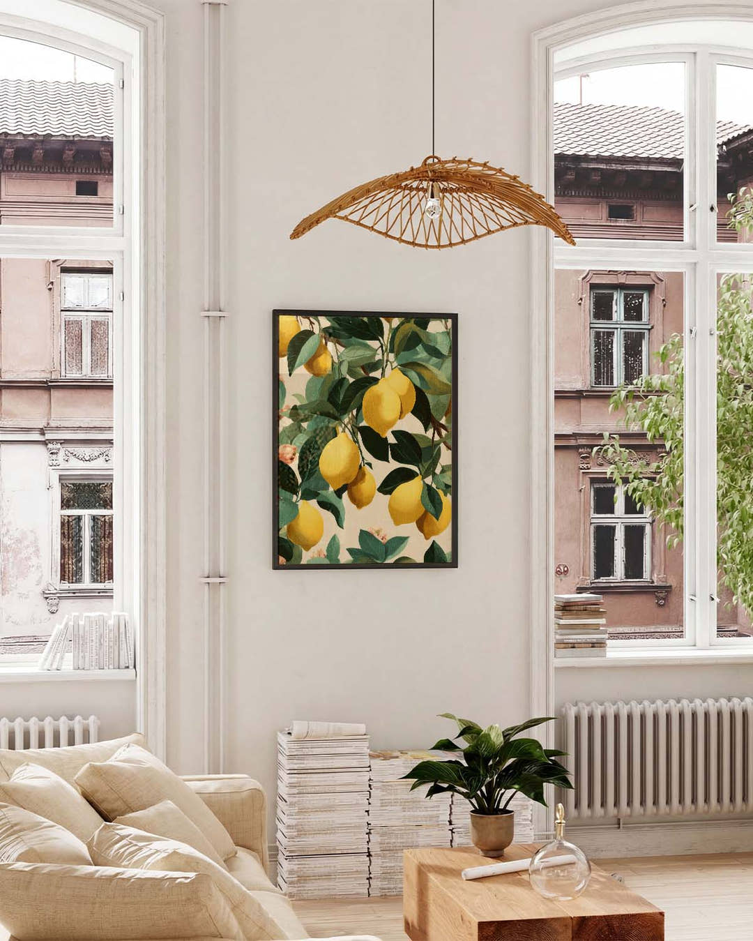 Lemon Tree Illustration Poster – Lemon Tree Illustration