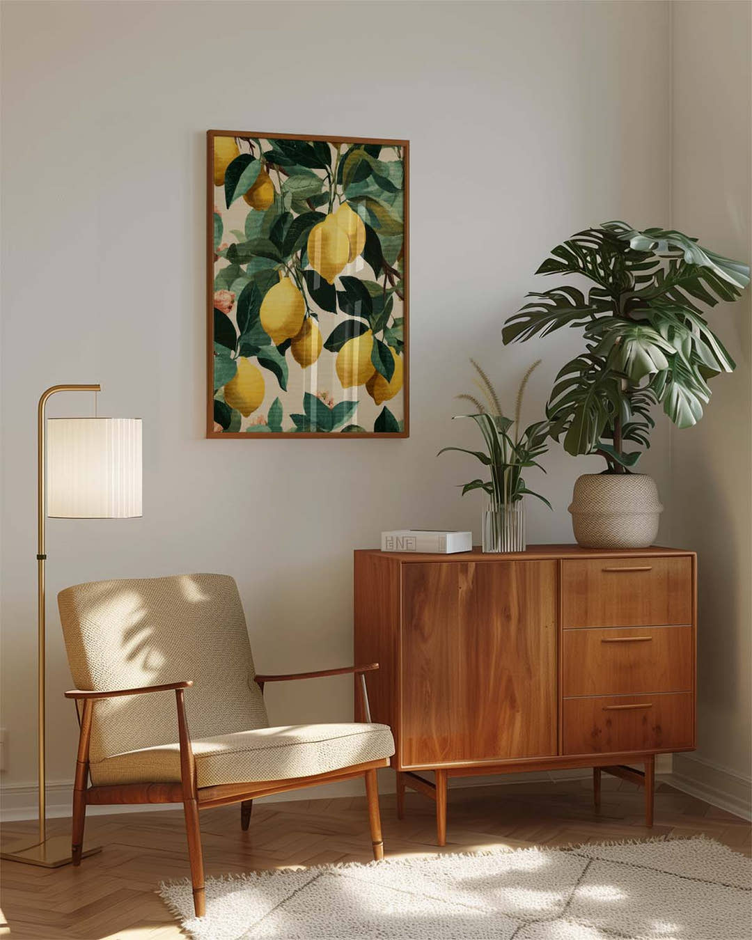 Lemon Tree Illustration Poster – Lemon Tree Illustration