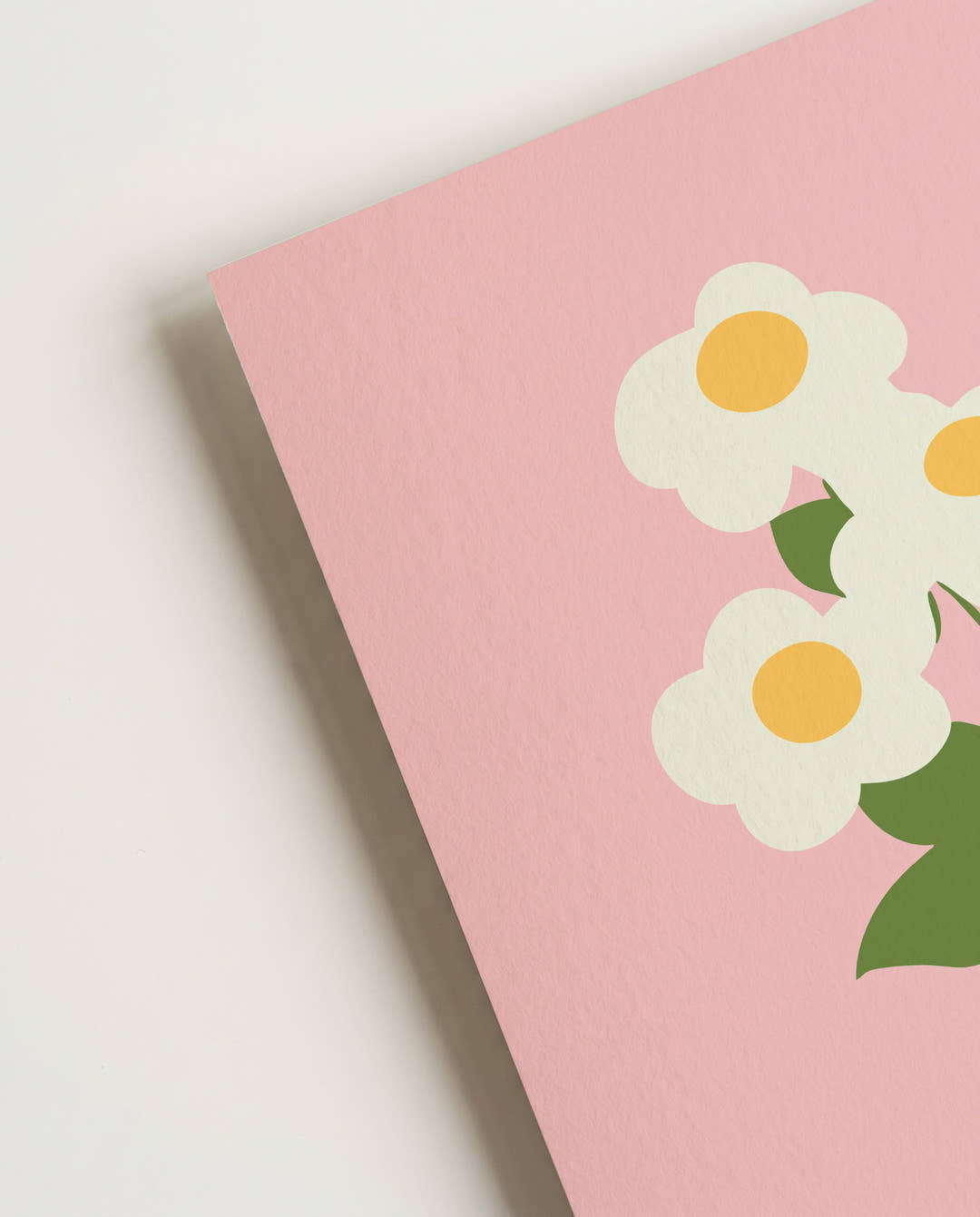 Typografie &amp; Illustration Blumen Poster – Let Love In