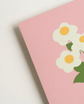 Typografie & Illustration Blumen Poster – Let Love In