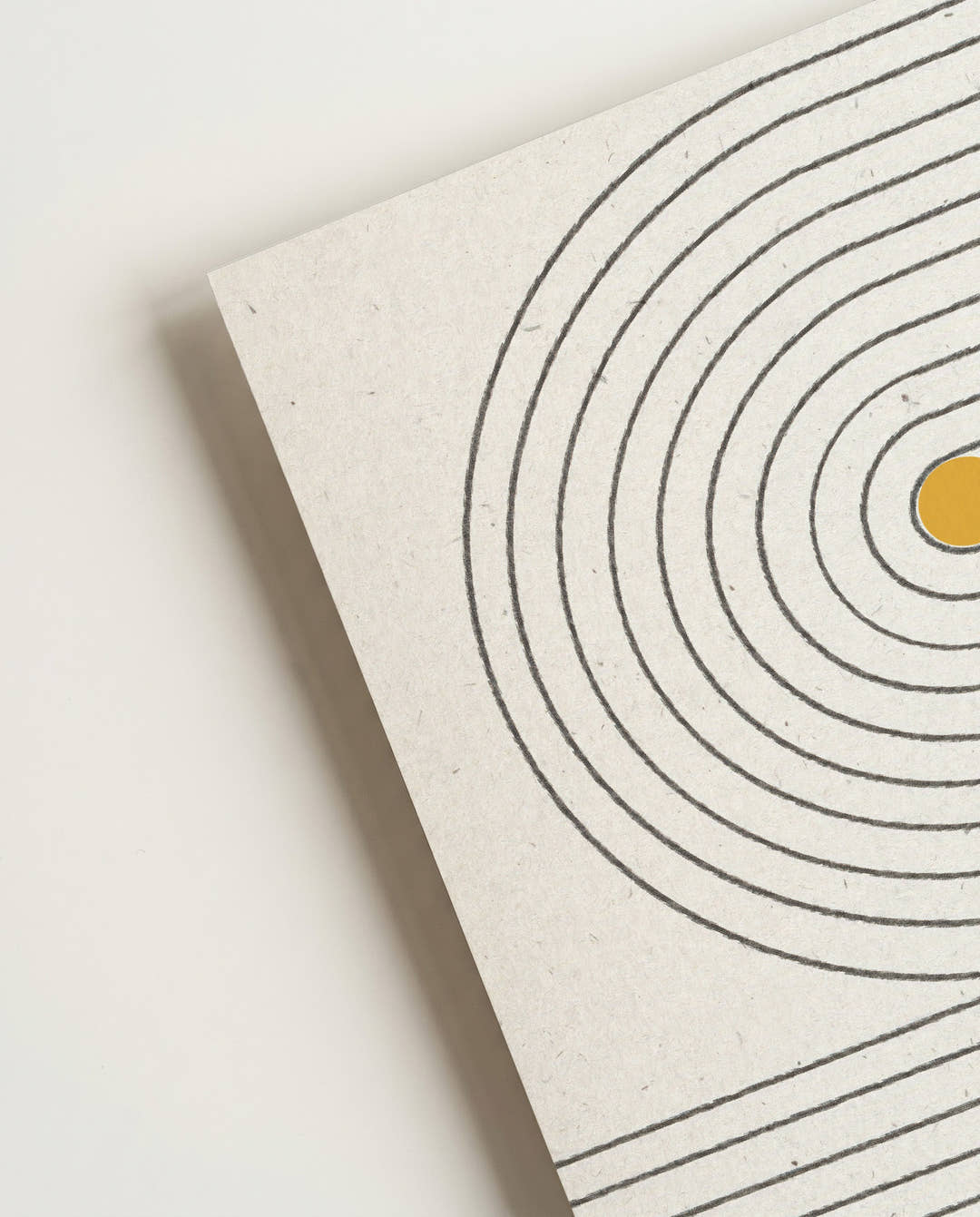 Line Wave Abstract Poster – Line Wave Color Dots