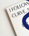 Line | Modernes Typografie-Poster