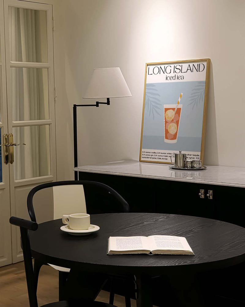 Long Island Iced Tea Cocktail Poster – Long Island Iced Tea