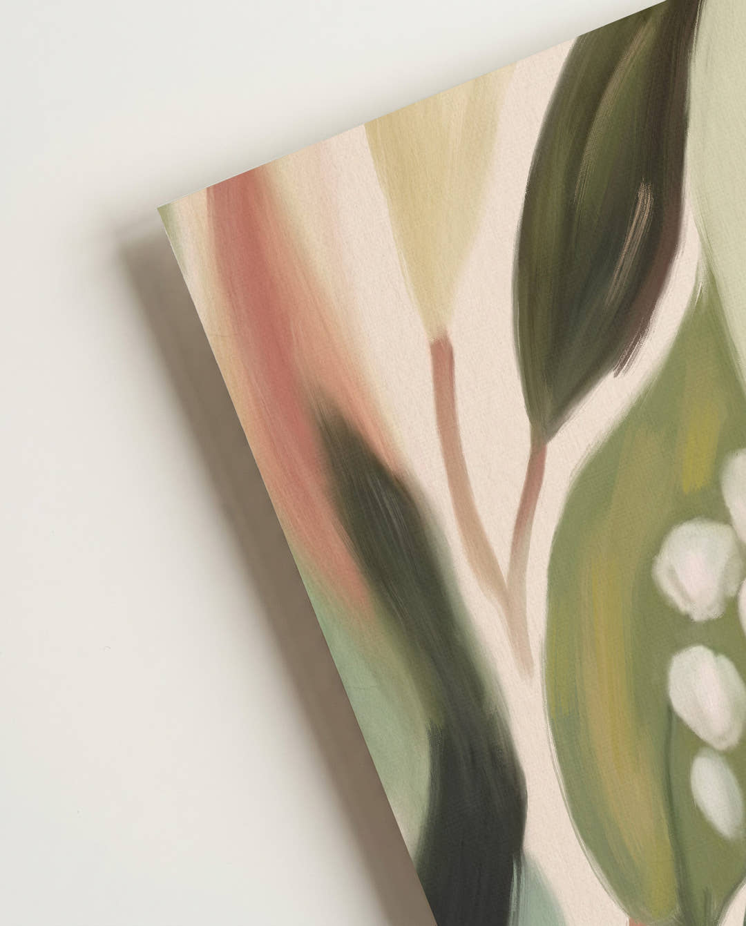 Lumière Feuillue | Florale Illustration Poster