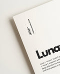 Lunaphile | Typografie Poster