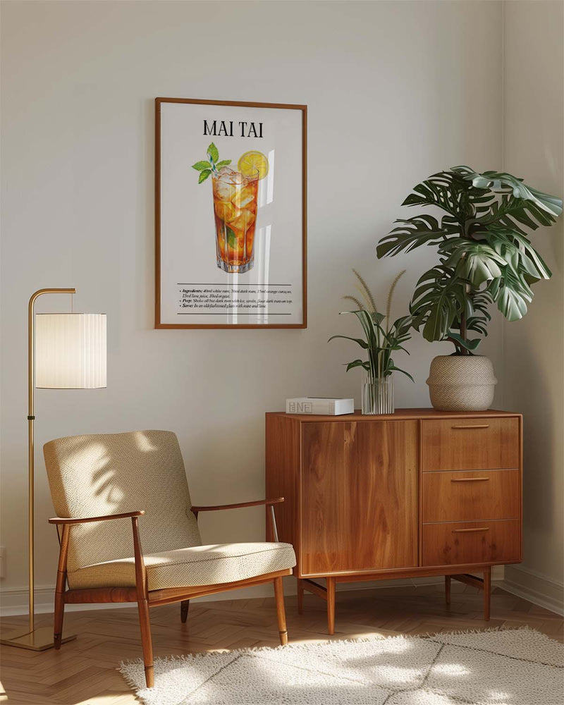 Mai Tai Cocktail Poster – Mai Tai Cocktail