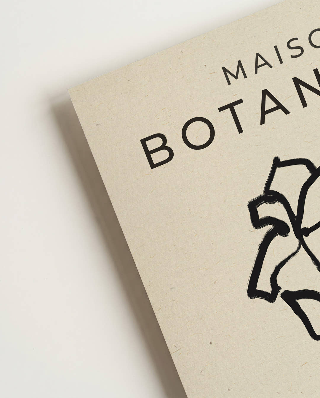 Botanisches Vintage Poster – Maison Botanique No01