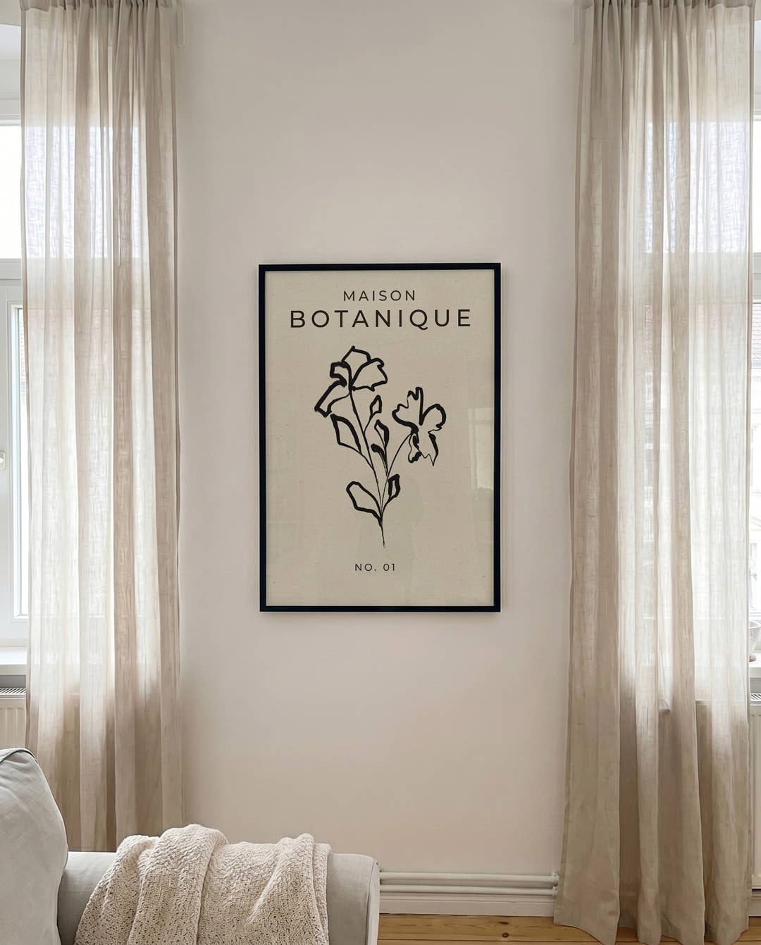 Botanisches Vintage Poster – Maison Botanique No01