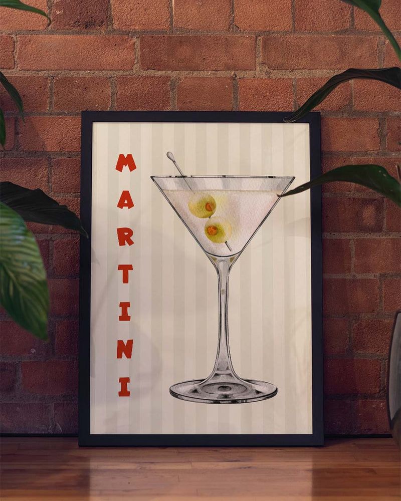 Martini Cocktail Poster – Martini Cocktail