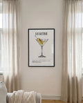 Martini Cocktail Illustration Poster – Martini