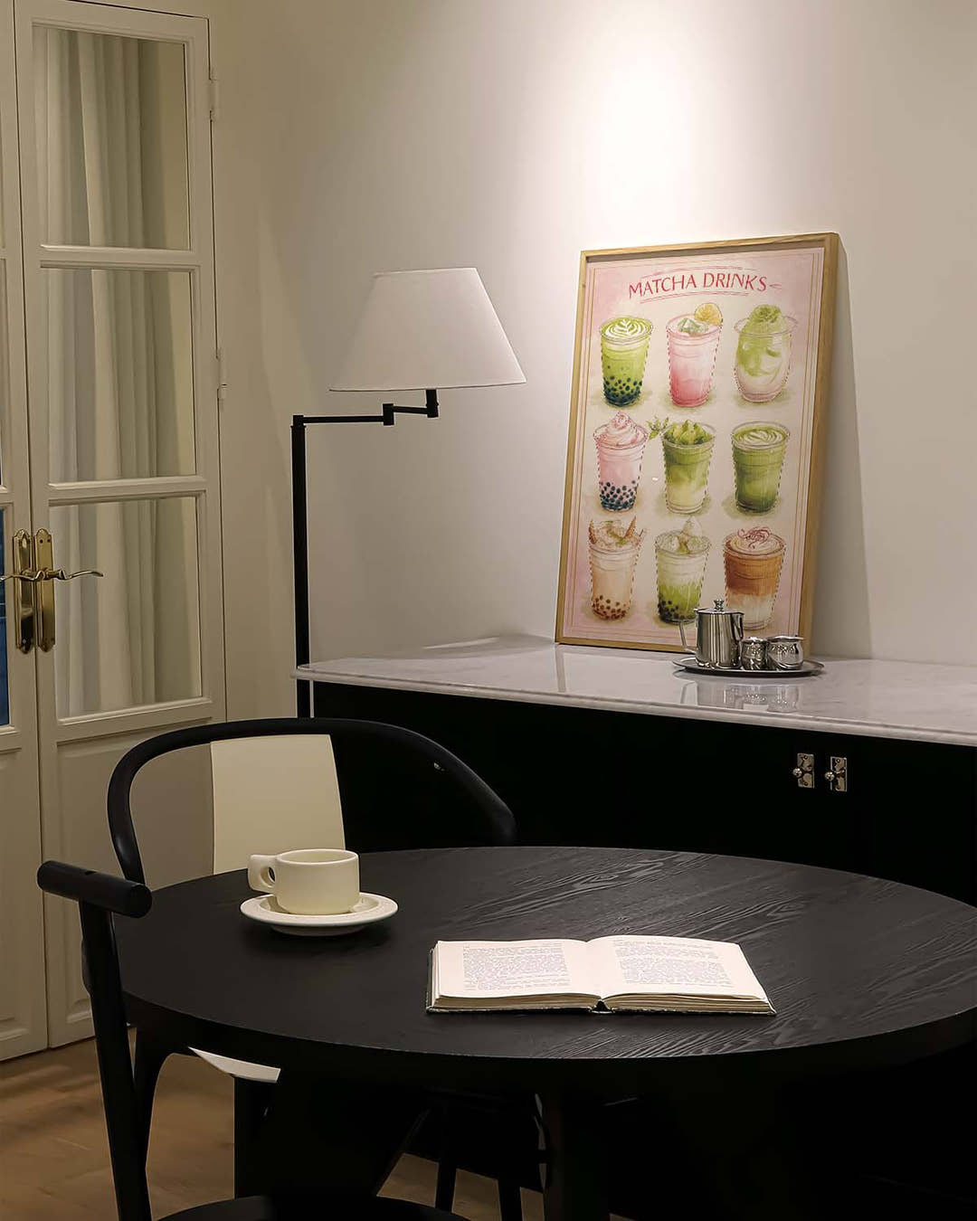 Matcha Drinks Menu Poster – Matcha Drinks Menu