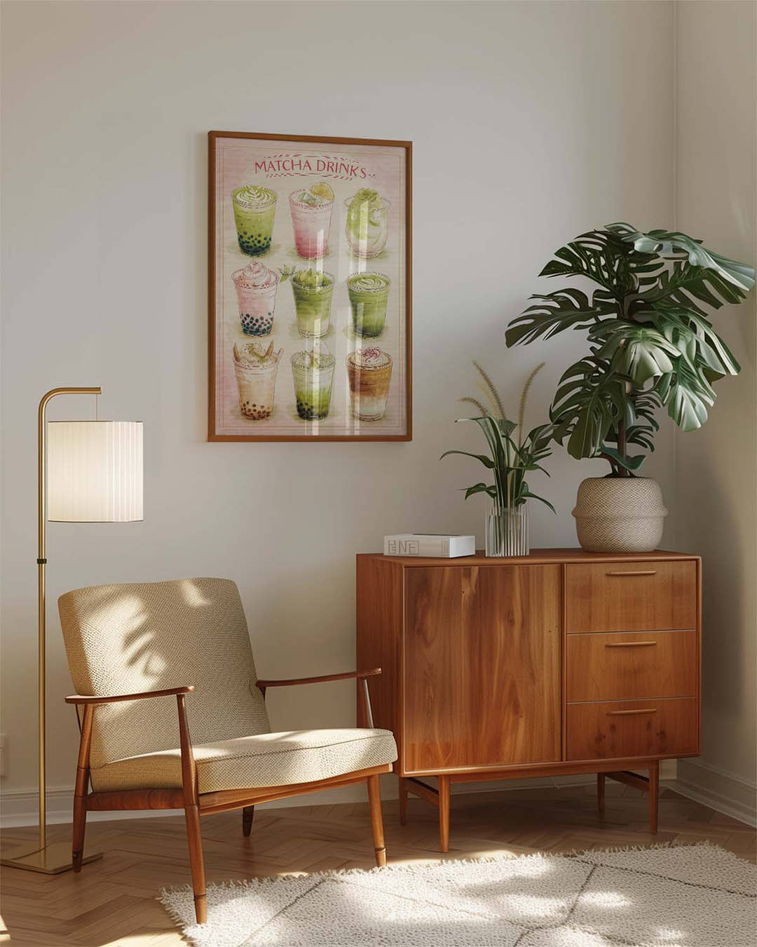 Matcha Drinks Menu Poster – Matcha Drinks Menu