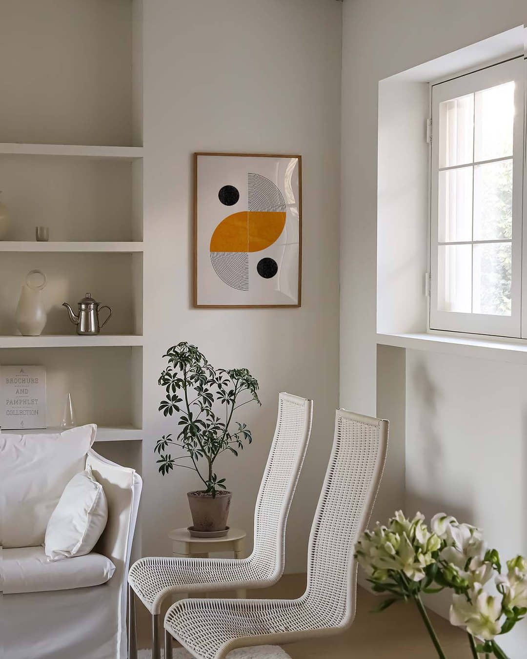 Mid Century Geometric Poster – Midcentury Geometric