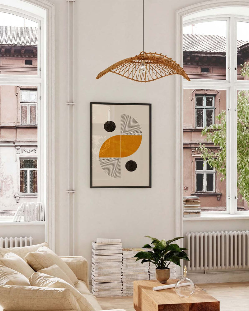 Mid Century Geometric Poster – Midcentury Geometric