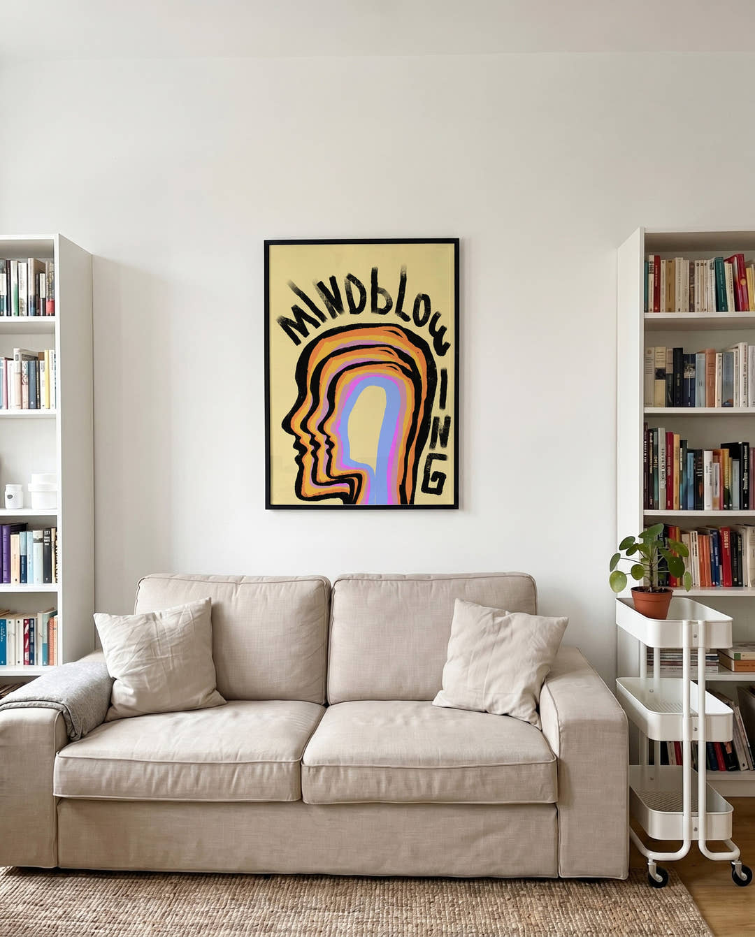Mindblowing | Abstraktes Kunstposter