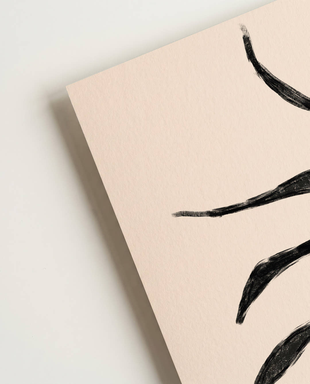 Minimal Botanischer Zweig Poster – Minimal Botanic Branch