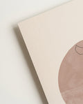 Botanisches Kreis Poster – Minimal Botanic Circle