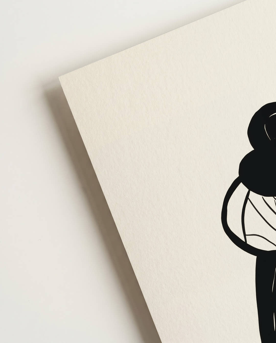 Minimalistisches Figuren Poster – Minimal Figur Linie