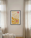 Minimal Flower Composition Poster – Minimal Flower Composition