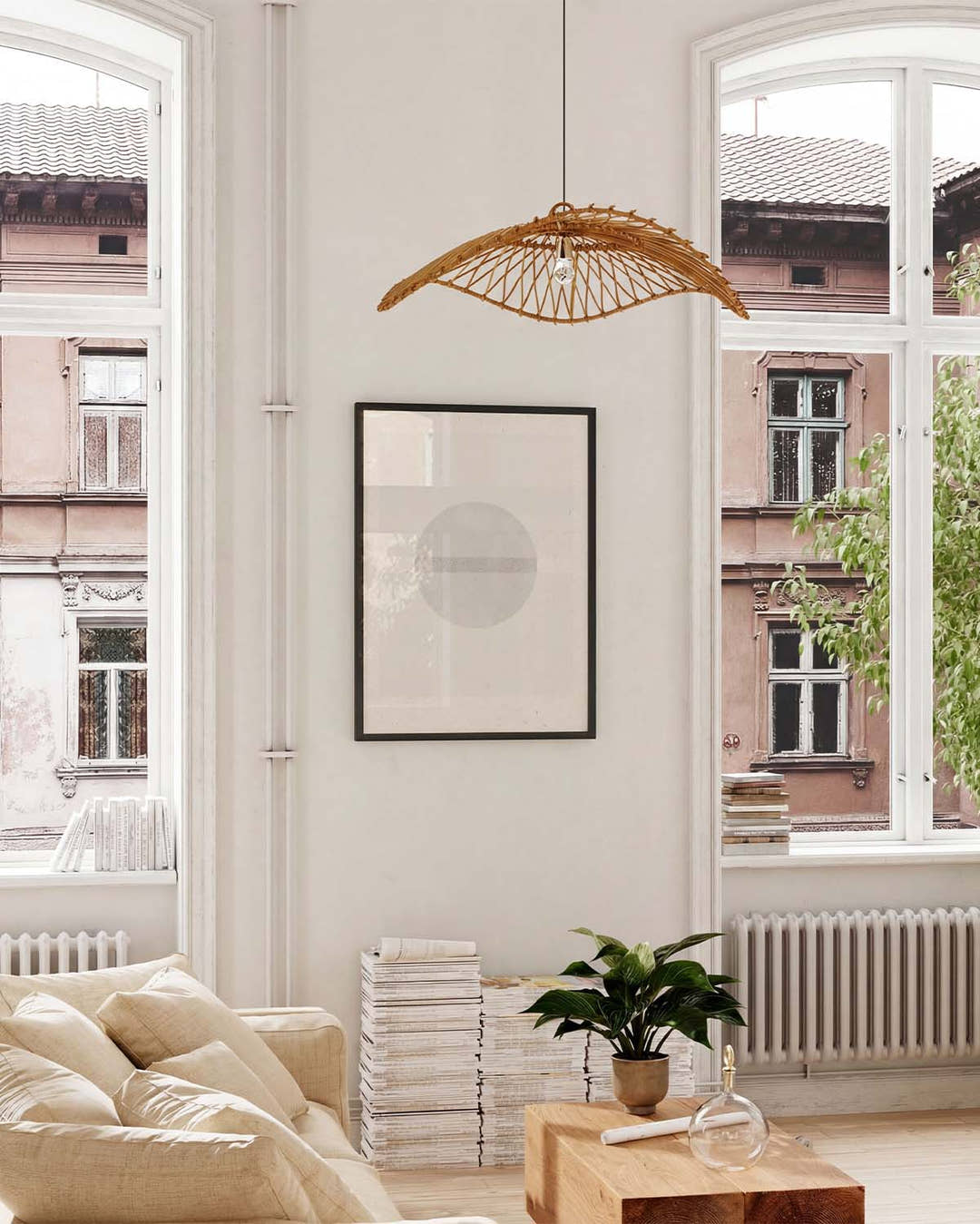 Minimal Foggy Sun Poster – Minimal Foggy Sun