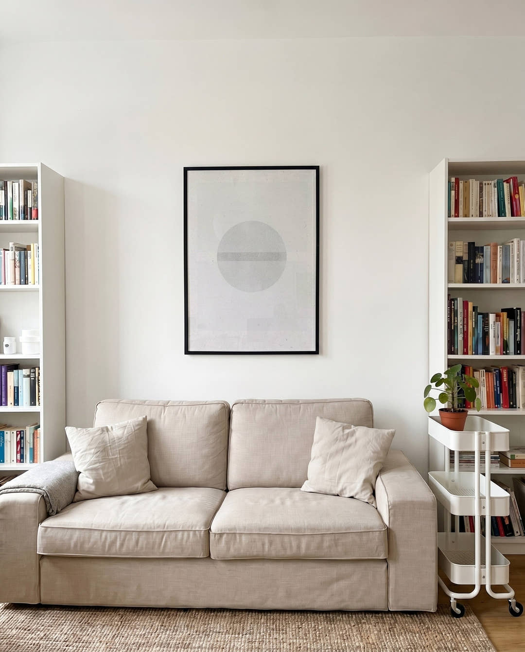 Minimal Foggy Sun Poster – Minimal Foggy Sun
