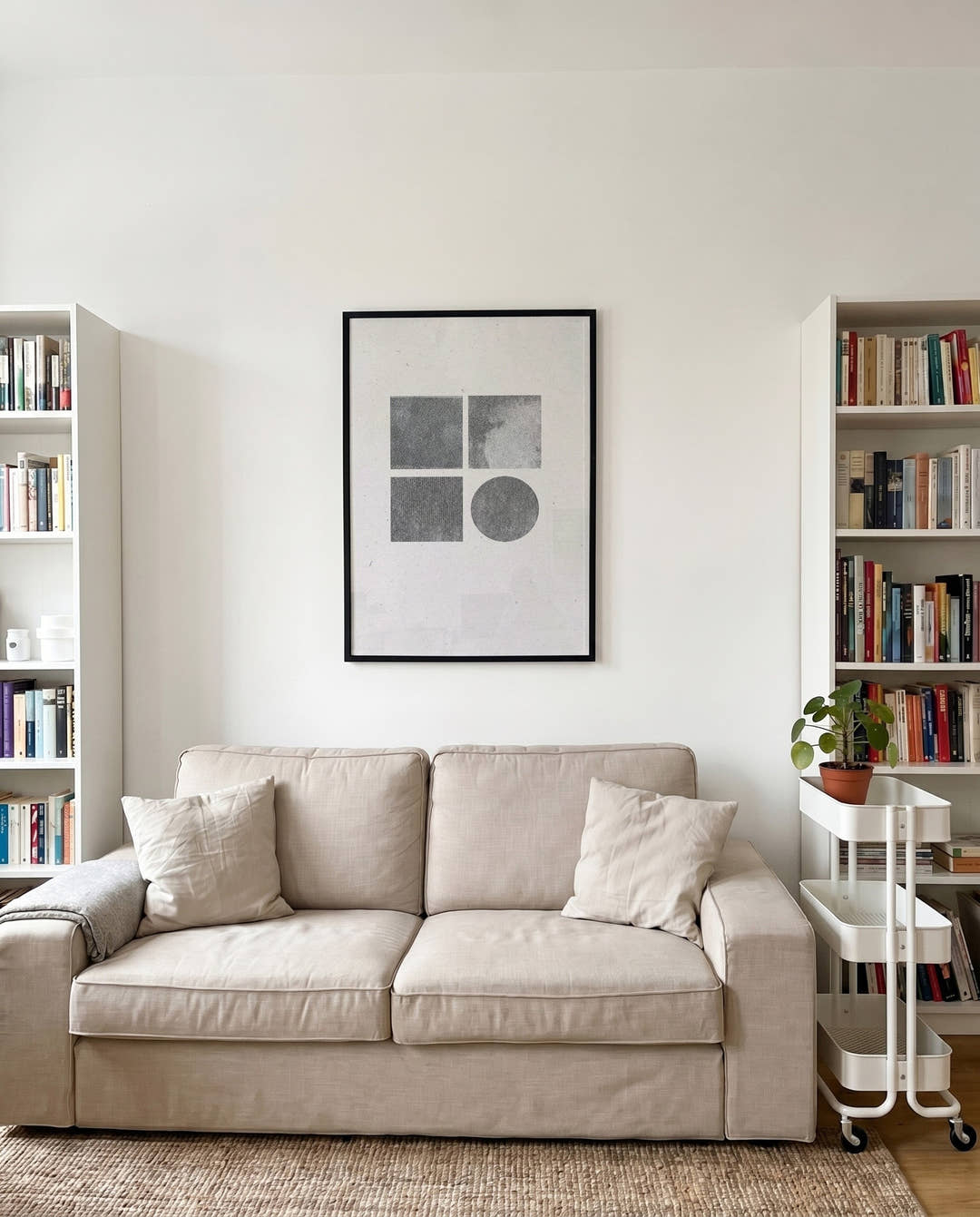 Minimal Geometrisches Raster Poster – Minimal Geometric Grid