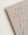 Minimal Botanische Linien Poster – Minimal Line Botanic