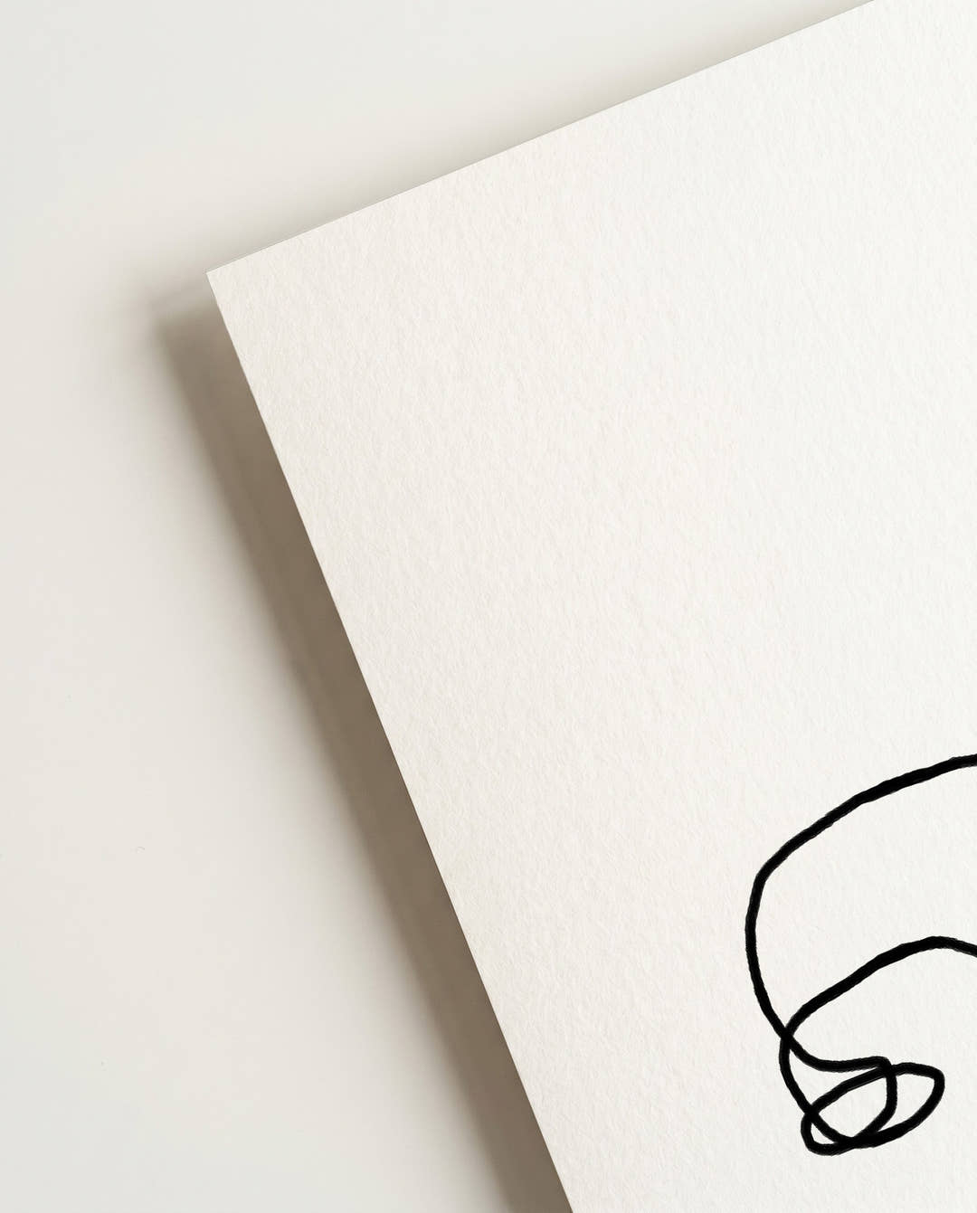 Minimal Linien Gesichter Poster – Minimal Line Faces