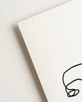 Minimal Linien Gesichter Poster – Minimal Line Faces