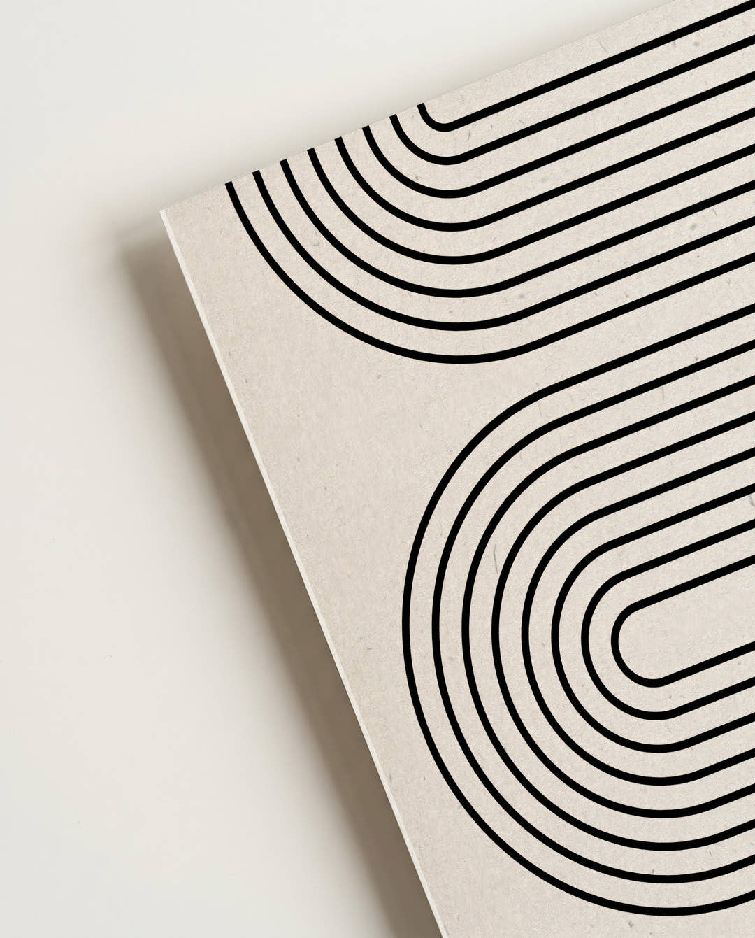 Minimal Line Wave Poster – Minimal Line Wave