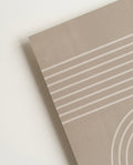 Minimalistisches Wellen Poster – Minimal Line Wave Path