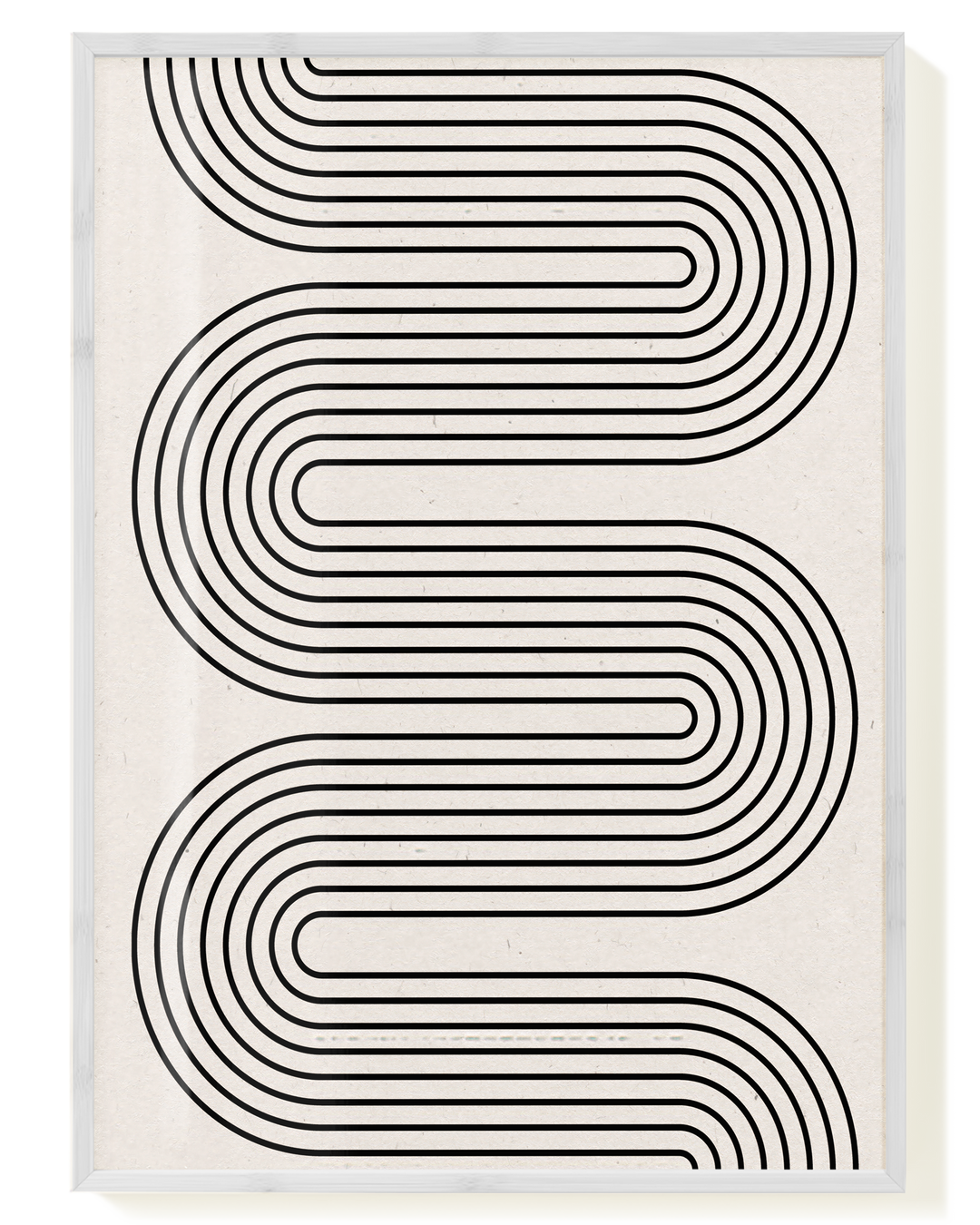 Minimal Line Wave Poster – Minimal Line Wave