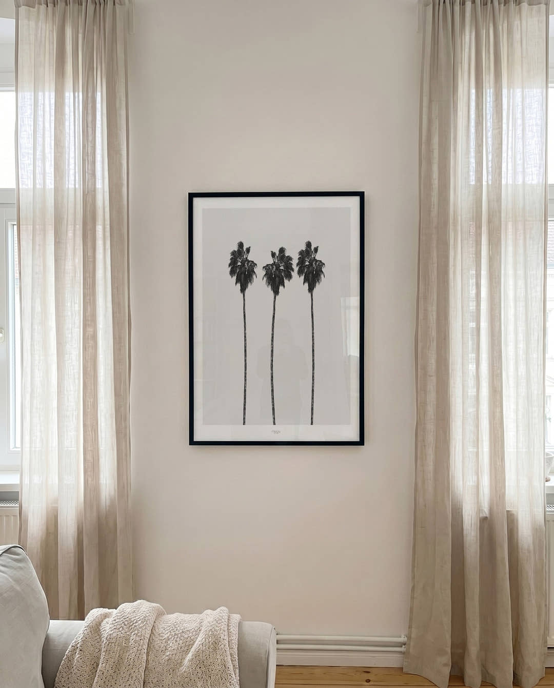 Minimal Palmen Poster – Minimal Palm Trees