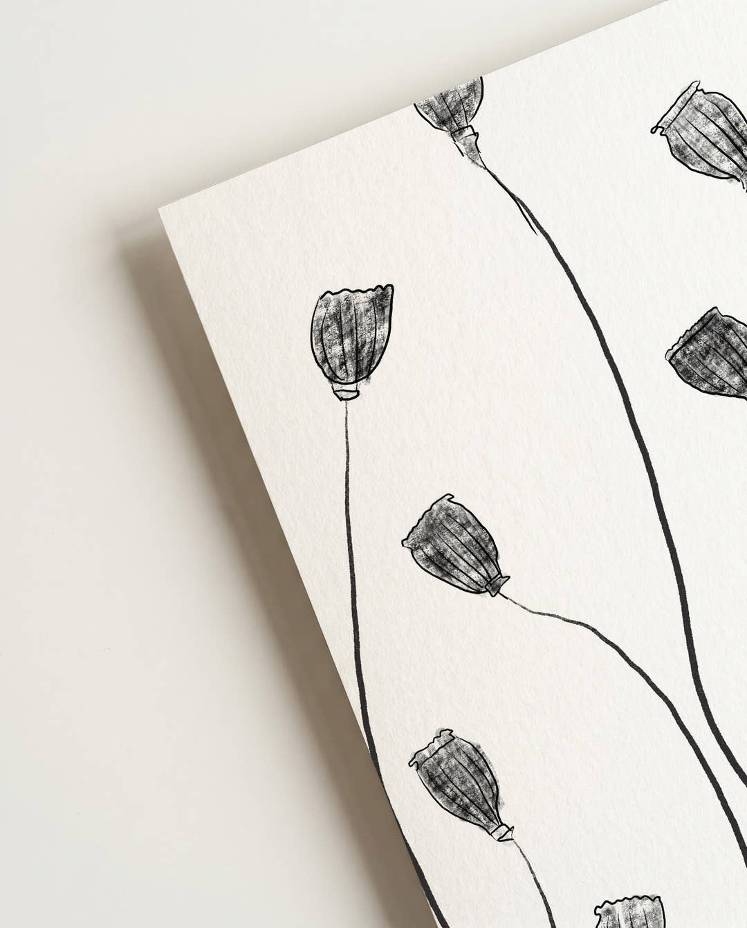Minimal Samen Stängel Poster – Minimal Seed Stems