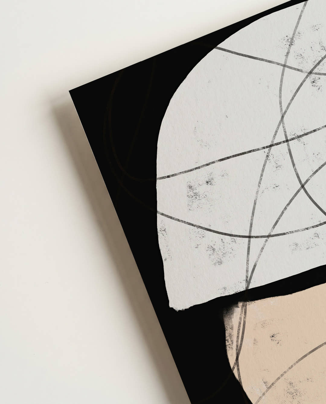 Minimal Stein Komposition Poster – Minimal Stone Composition
