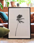 Minimal Windige Palme Poster – Minimal Windy Palm