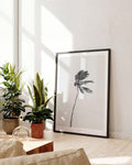 Minimal Windige Palme Poster – Minimal Windy Palm