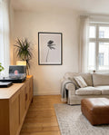 Minimal Windige Palme Poster – Minimal Windy Palm