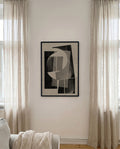 Modernes Abstraktes Collage Poster – Modern Abstract Collage