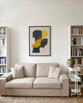 Moderne Abstrakte Figur Poster – Modern Abstract Figure